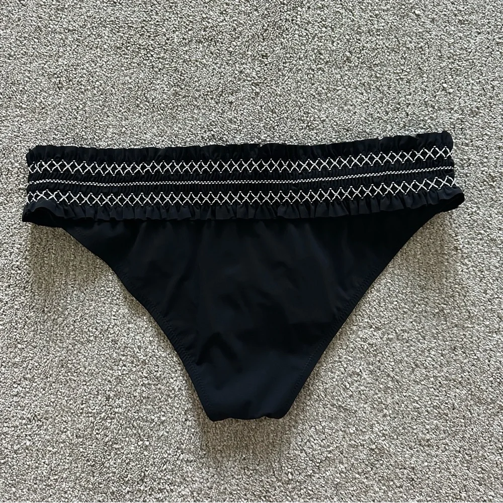 Tory Burch Womens Costa Hipster‎ Bottom Black XL